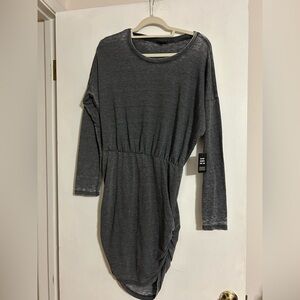 Gray “Express” Dress